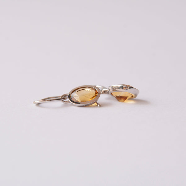 Aretes de Citrino
